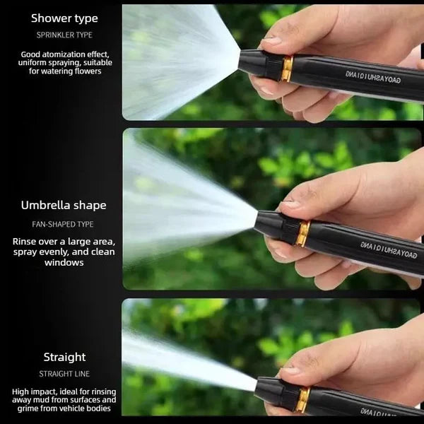 🏆 Last day special offer: Only $13.99!!This pressure washing gun comes with a high-pressure nozzle and hose. It is perfect for watering flowers, plants and vegetables, as well as car cleaning. 👍💦