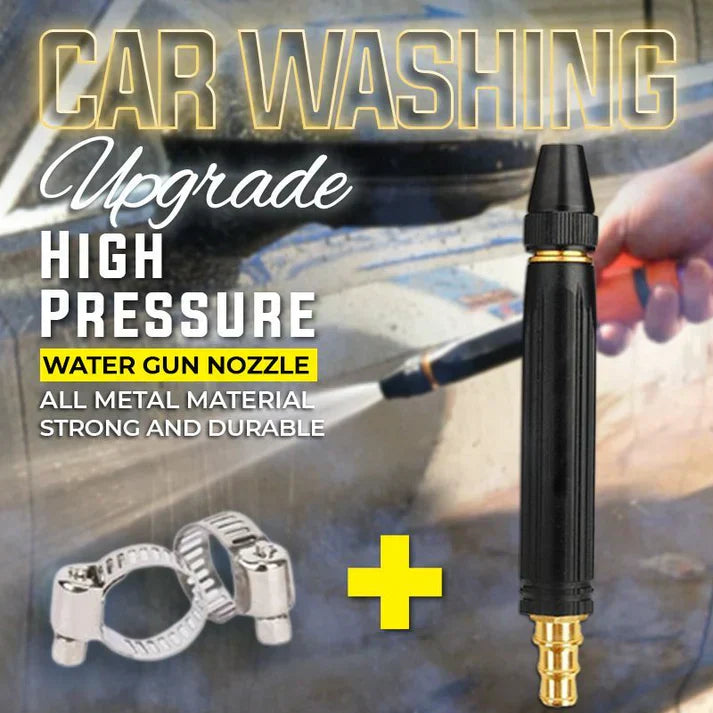 🏆 Last day special offer: Only $13.99!!This pressure washing gun comes with a high-pressure nozzle and hose. It is perfect for watering flowers, plants and vegetables, as well as car cleaning. 👍💦